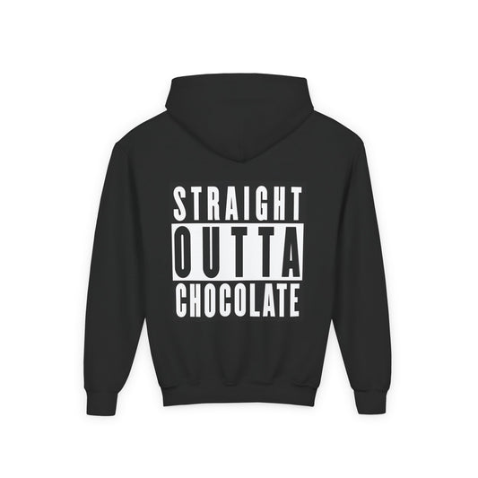 Straight Outta Chocolate Youth Hooded Sweatshirt