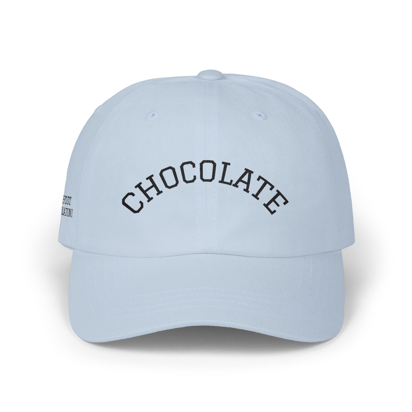 Chocolate Embroidered Dad Cap