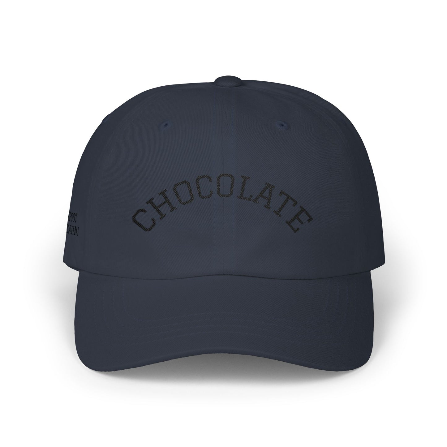 Chocolate Embroidered Dad Cap