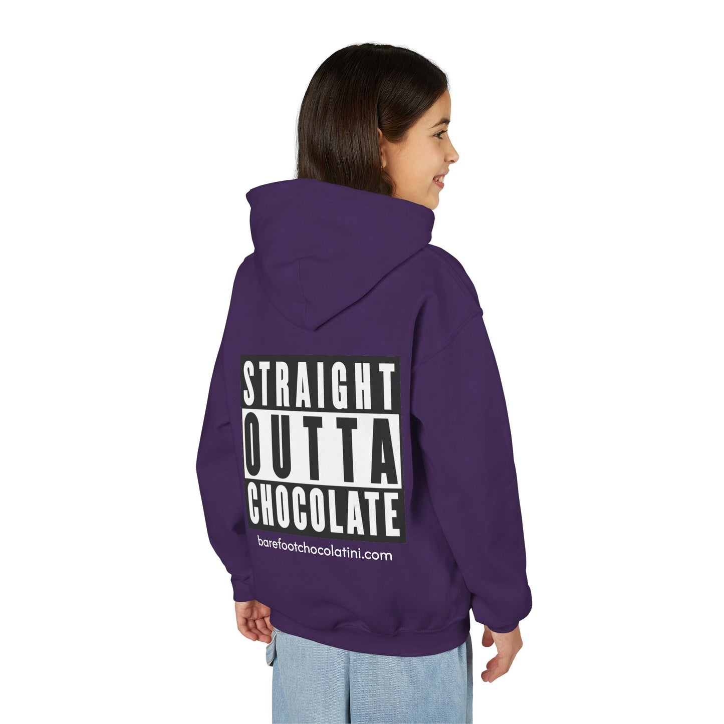 Straight Outta Chocolate Youth Hooded Sweatshirt