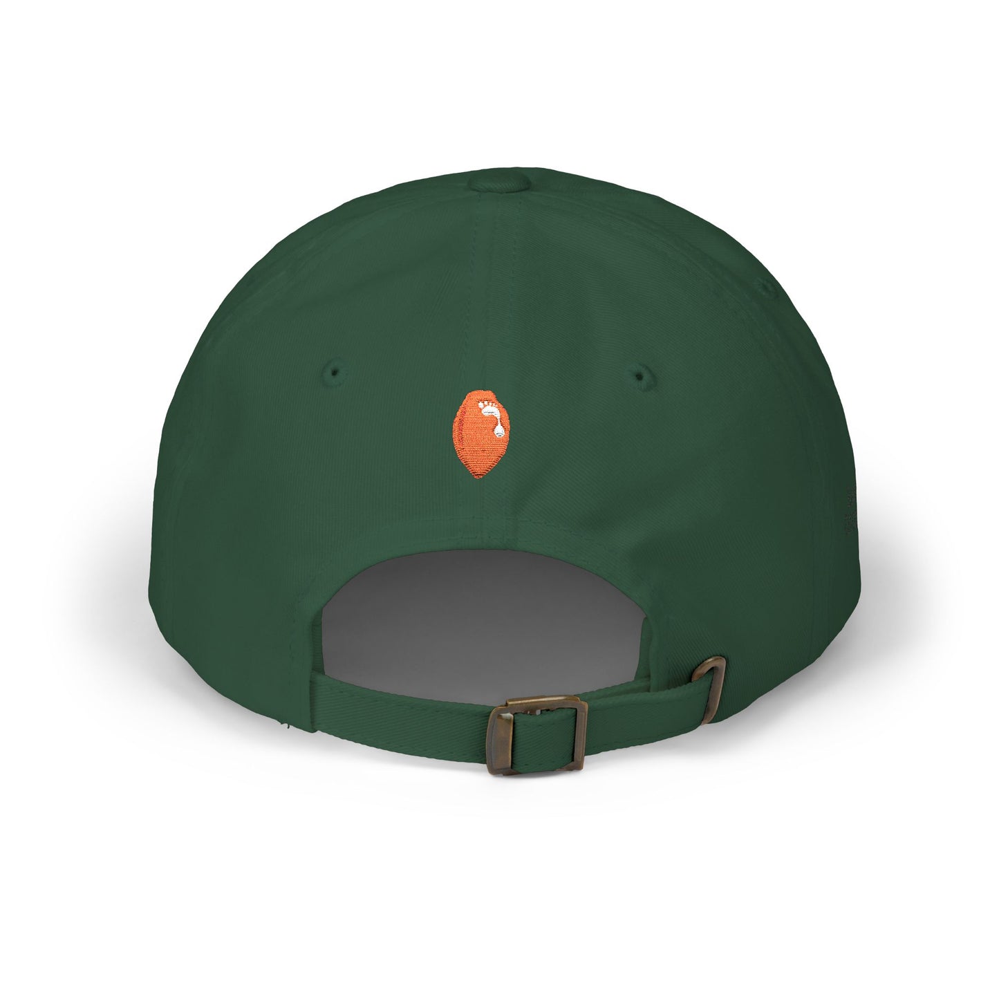 Chocolate Embroidered Dad Cap
