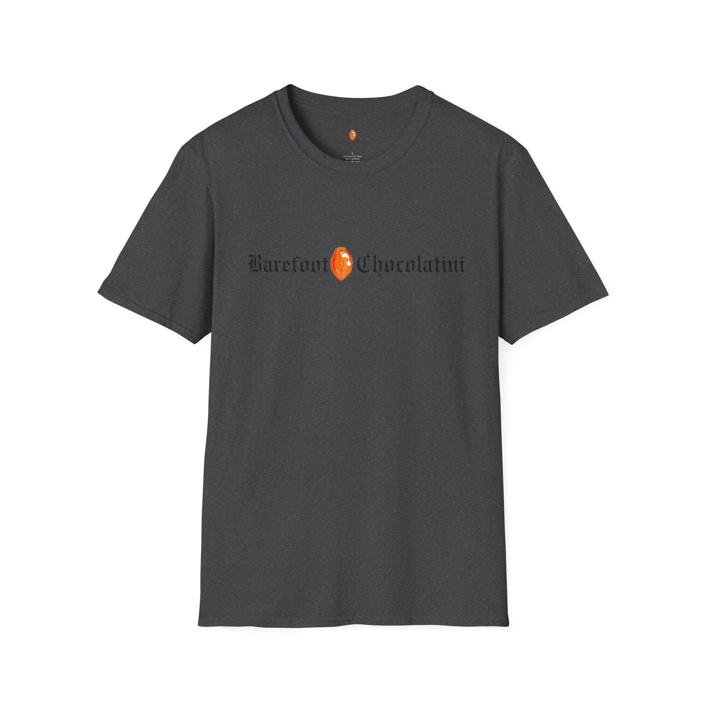 Old English Barefoot Chocolatini -- Hawaii Grown Chocolate Tee