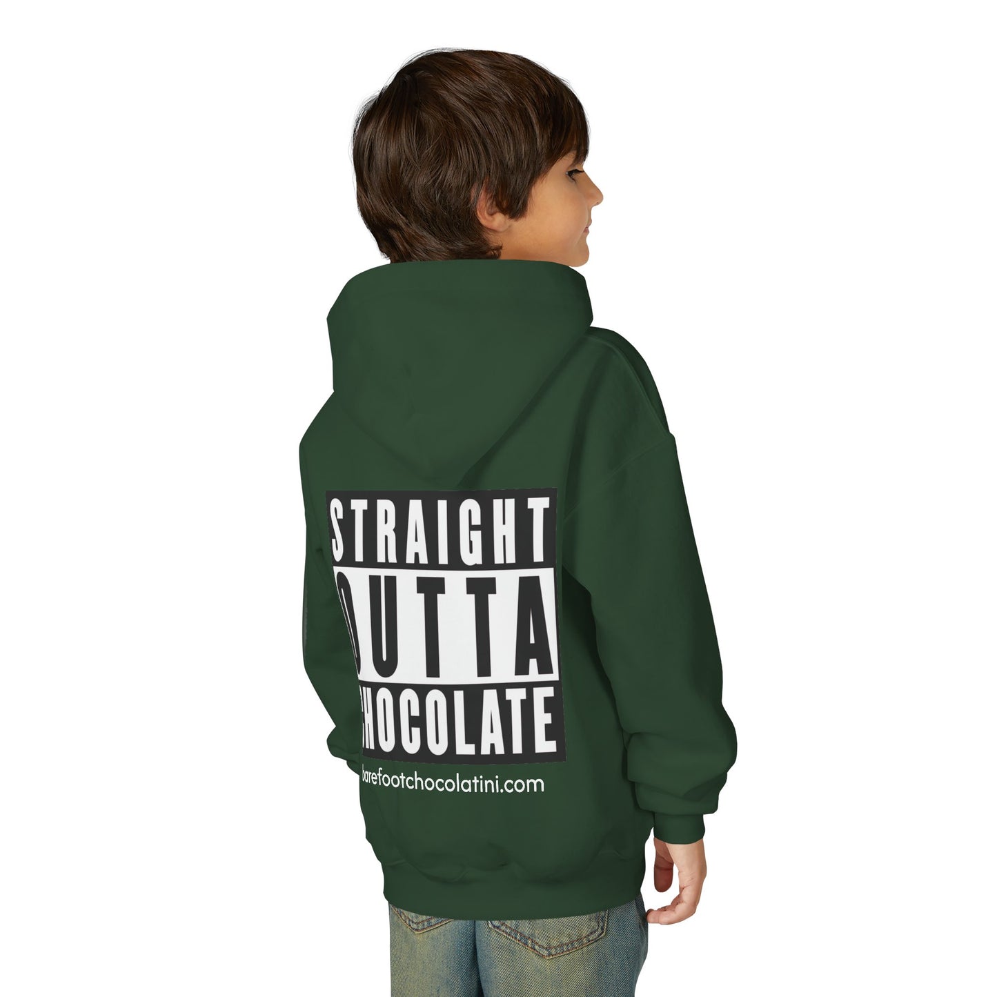 Straight Outta Chocolate Youth Hooded Sweatshirt