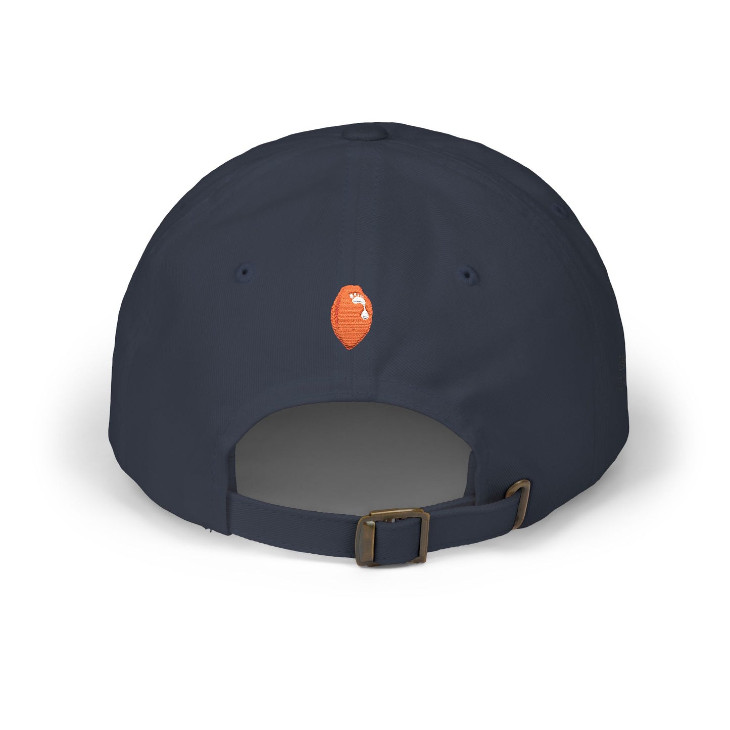 Chocolate Embroidered Dad Cap