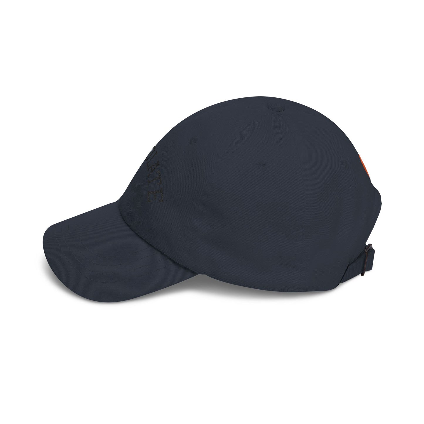 Chocolate Embroidered Dad Cap