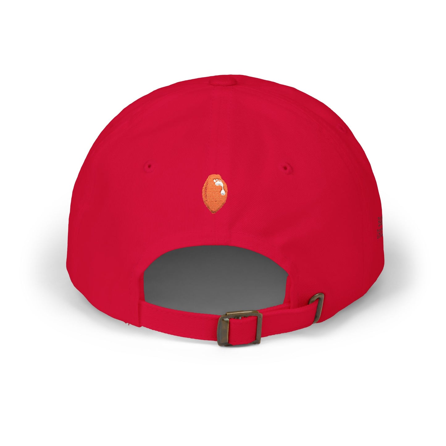 Chocolate Embroidered Dad Cap