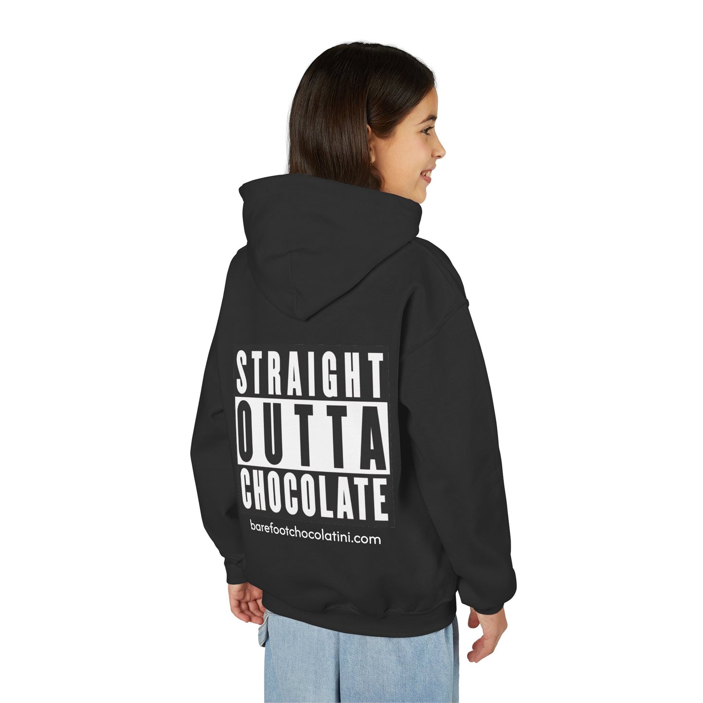 Straight Outta Chocolate Youth Hooded Sweatshirt