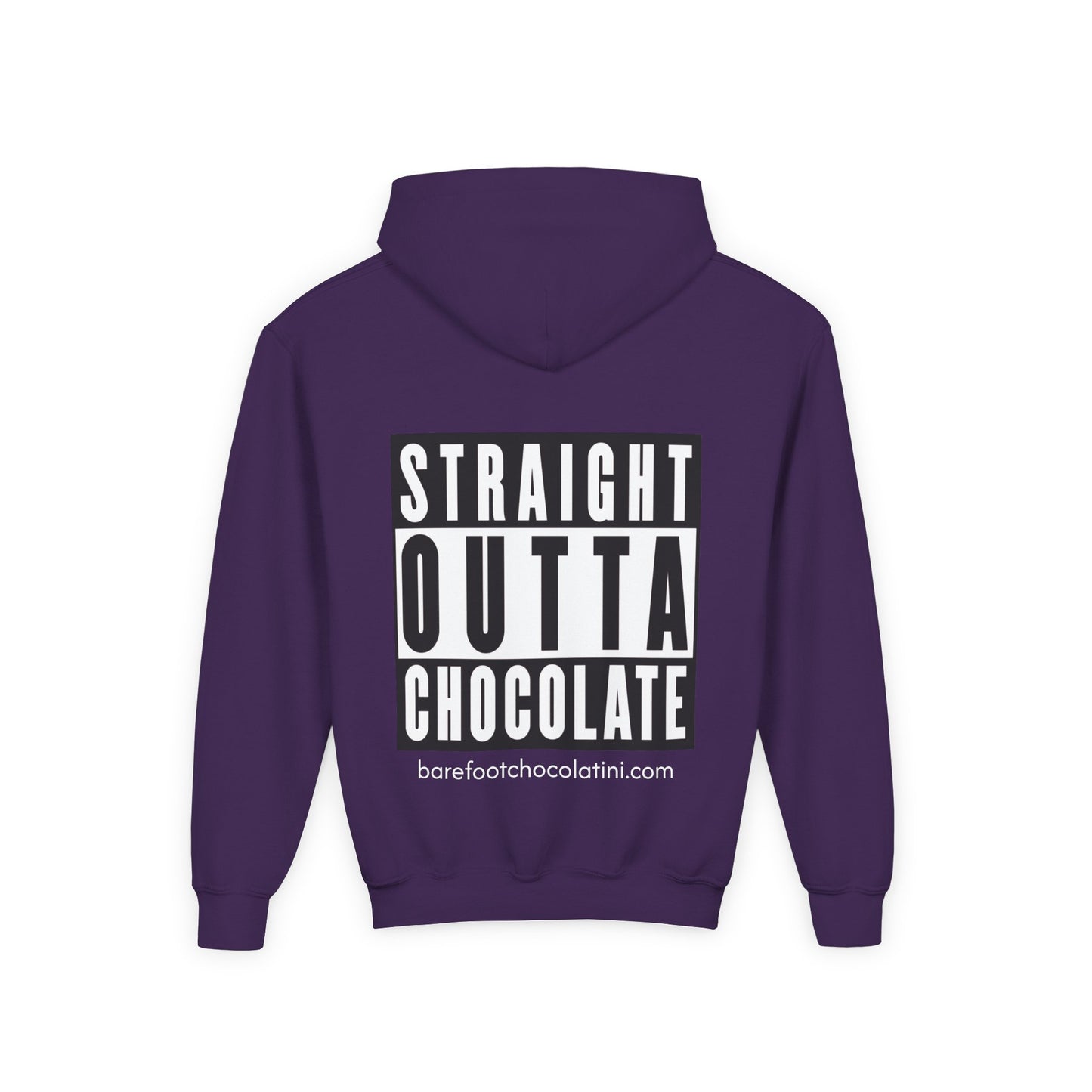 Straight Outta Chocolate Youth Hooded Sweatshirt