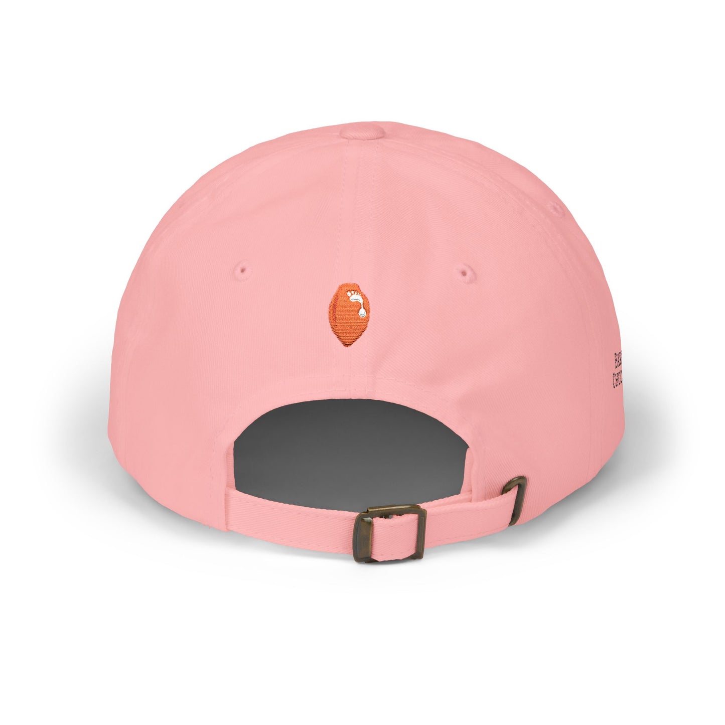 Chocolate Embroidered Dad Cap