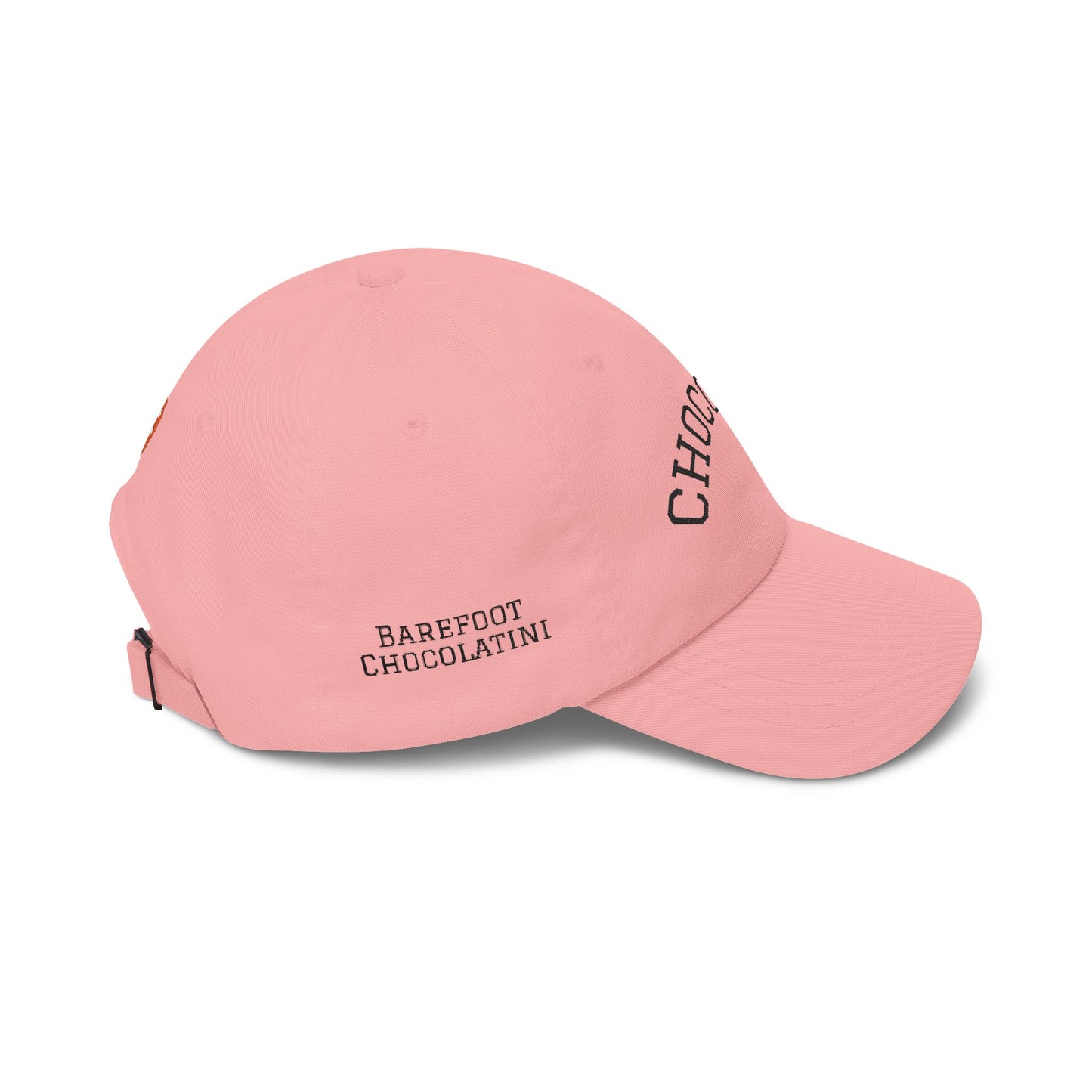 Chocolate Embroidered Dad Cap