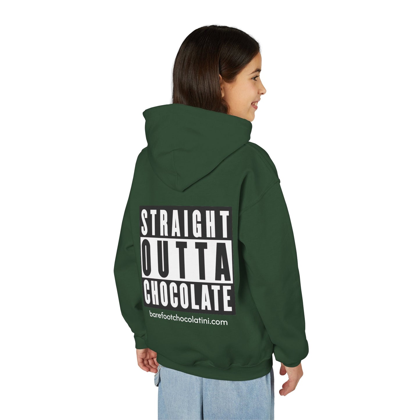 Straight Outta Chocolate Youth Hooded Sweatshirt