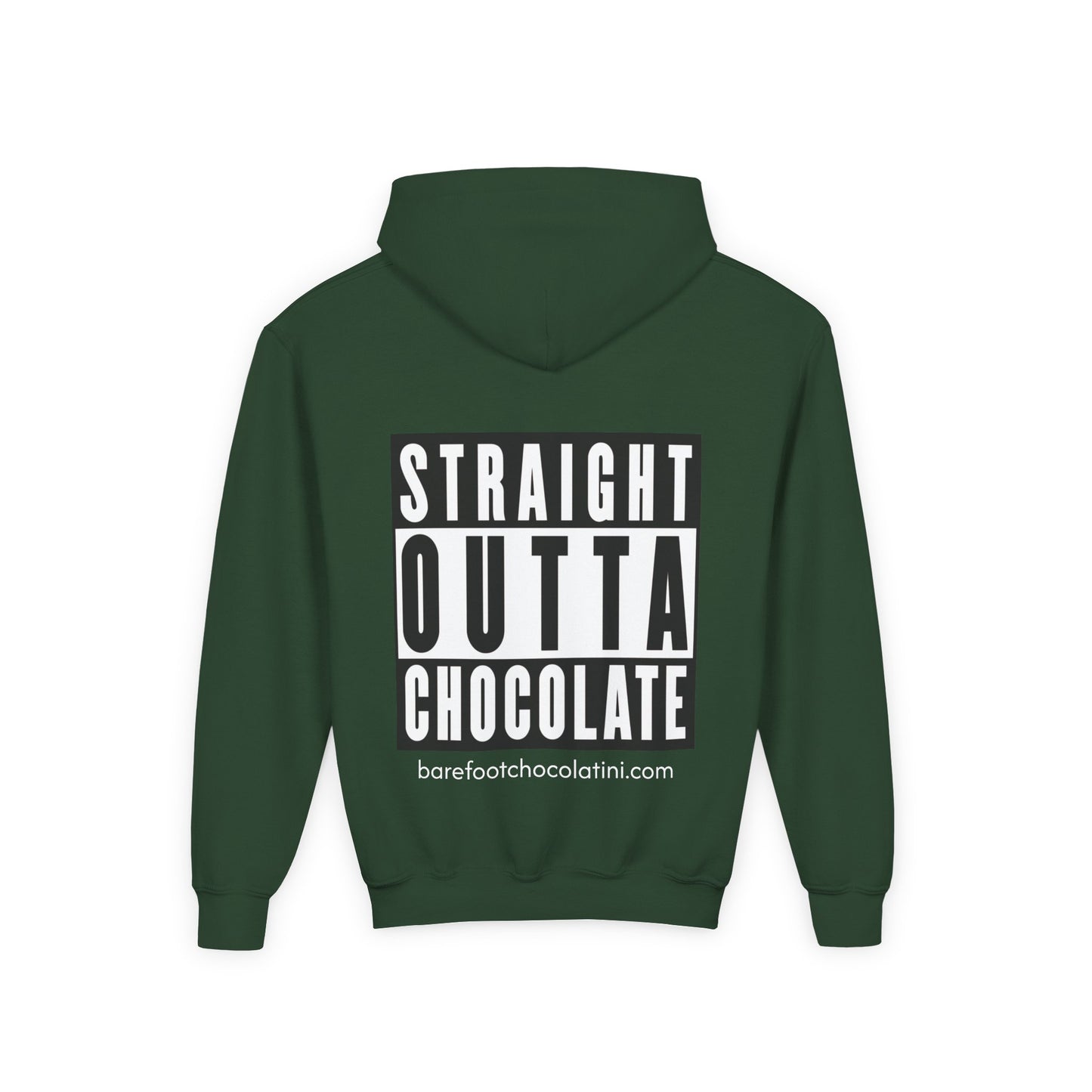 Straight Outta Chocolate Youth Hooded Sweatshirt