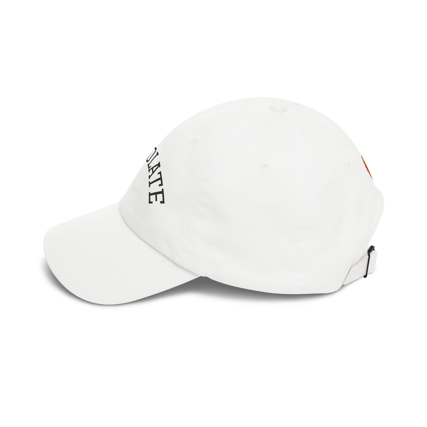 Chocolate Embroidered Dad Cap