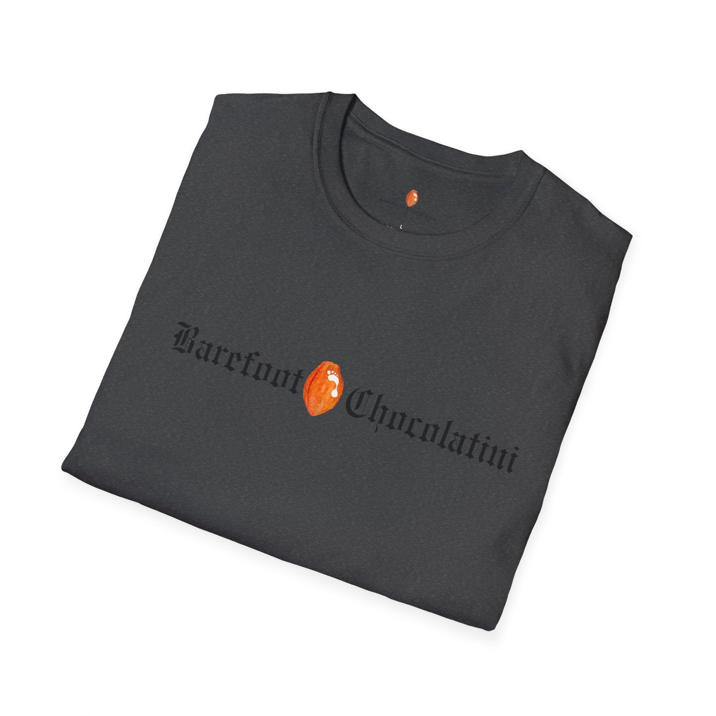 Old English Barefoot Chocolatini -- Hawaii Grown Chocolate Tee