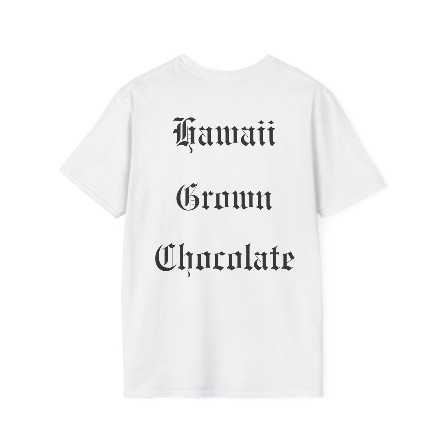 Old English Barefoot Chocolatini -- Hawaii Grown Chocolate Tee