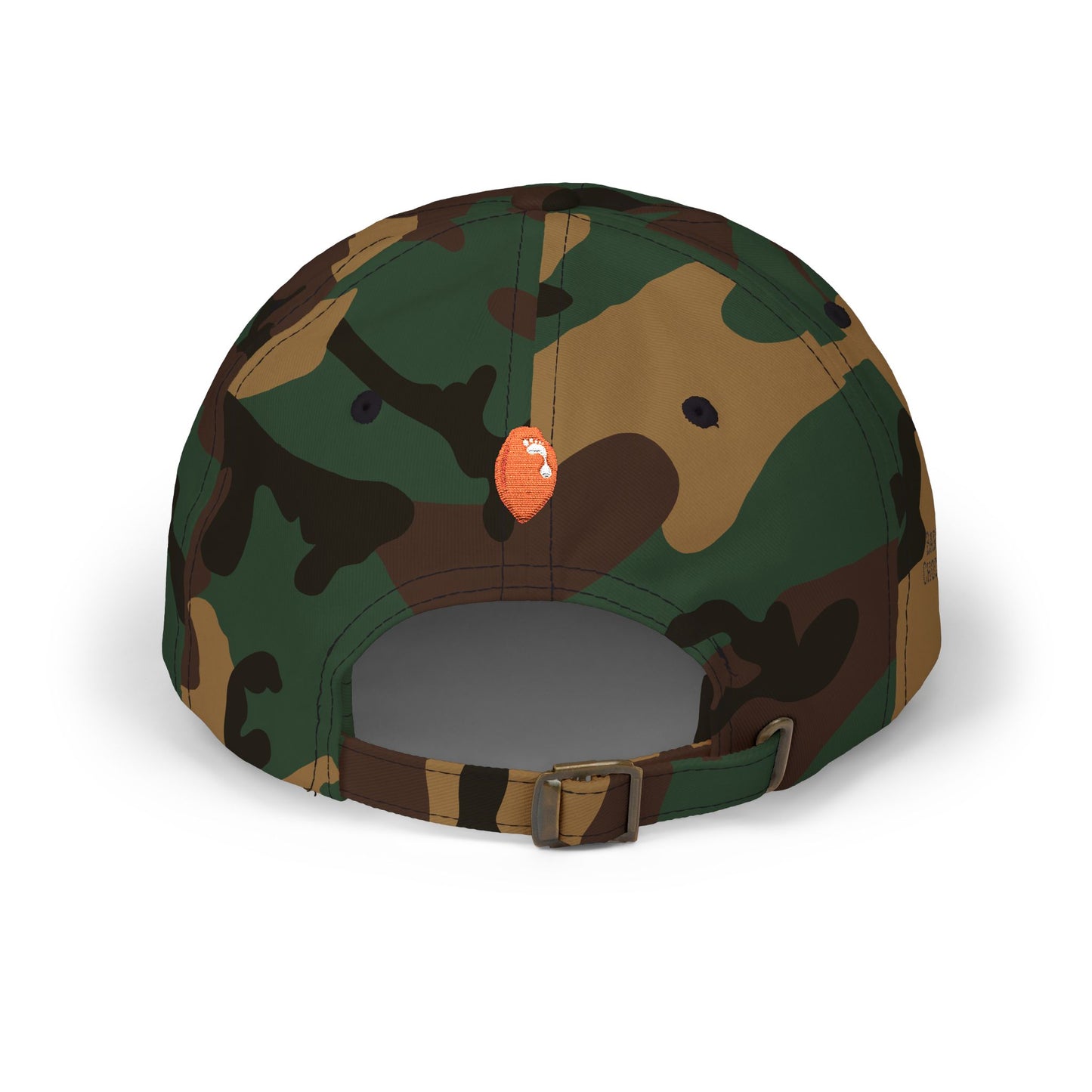 Chocolate Embroidered Dad Cap