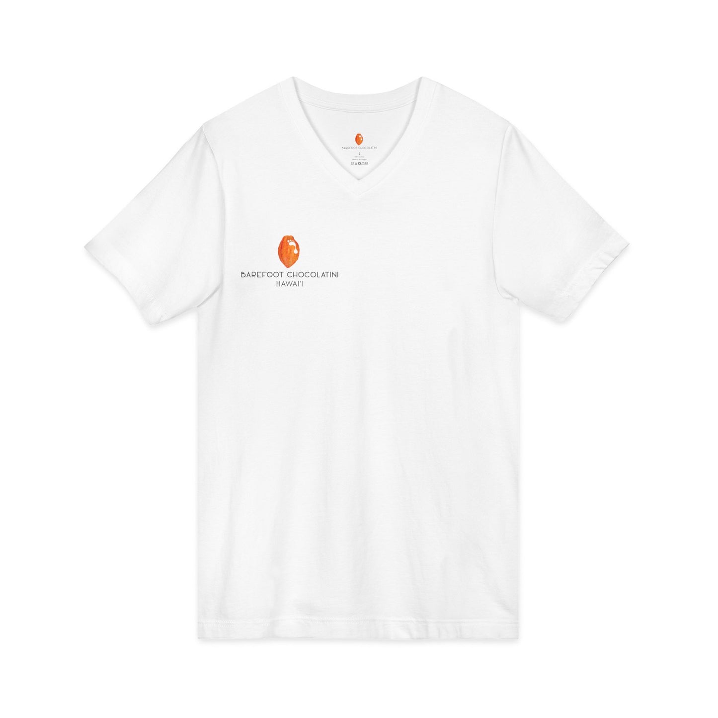 Barefoot Chocolatini Hawaii V-Neck Tee