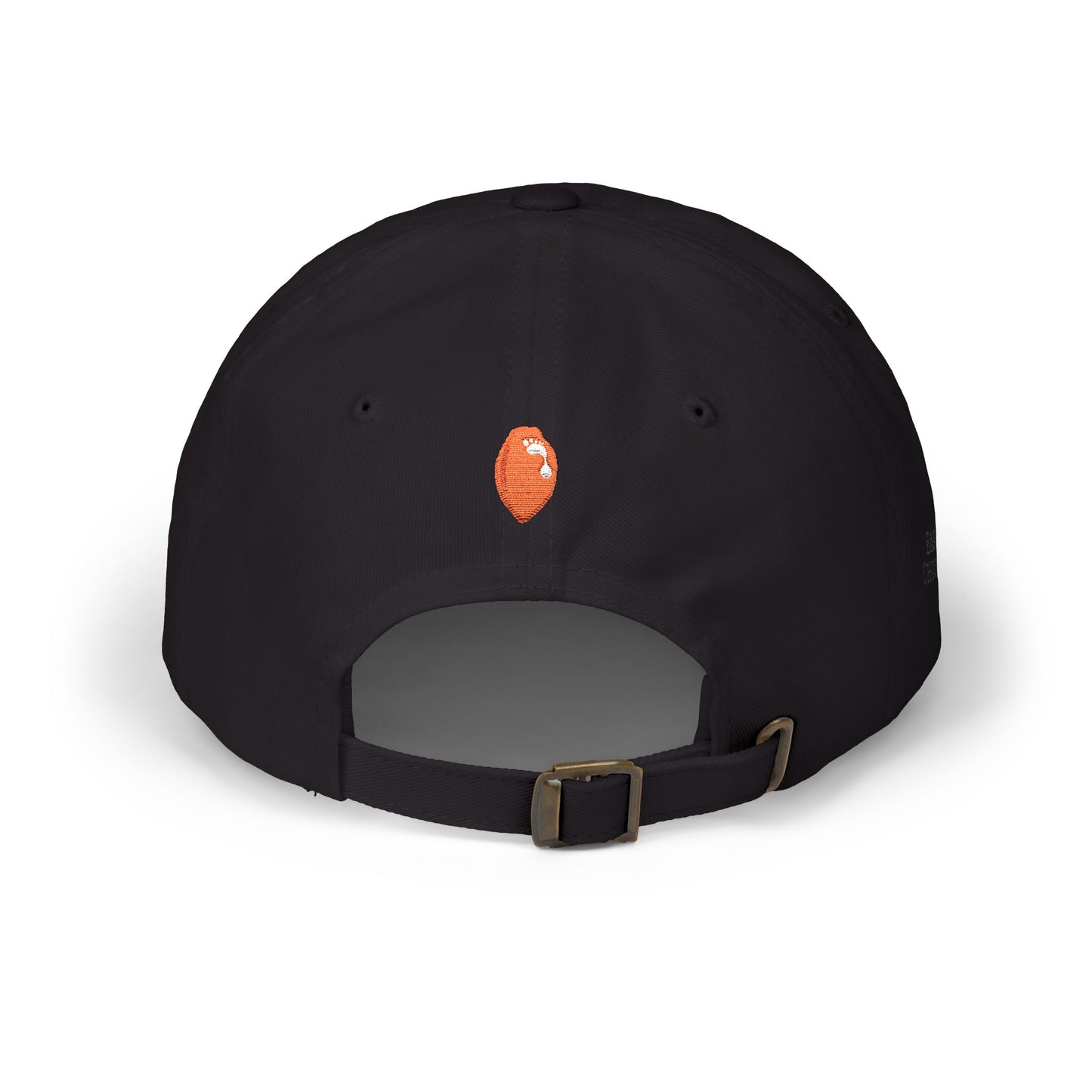 Chocolate Embroidered Dad Cap