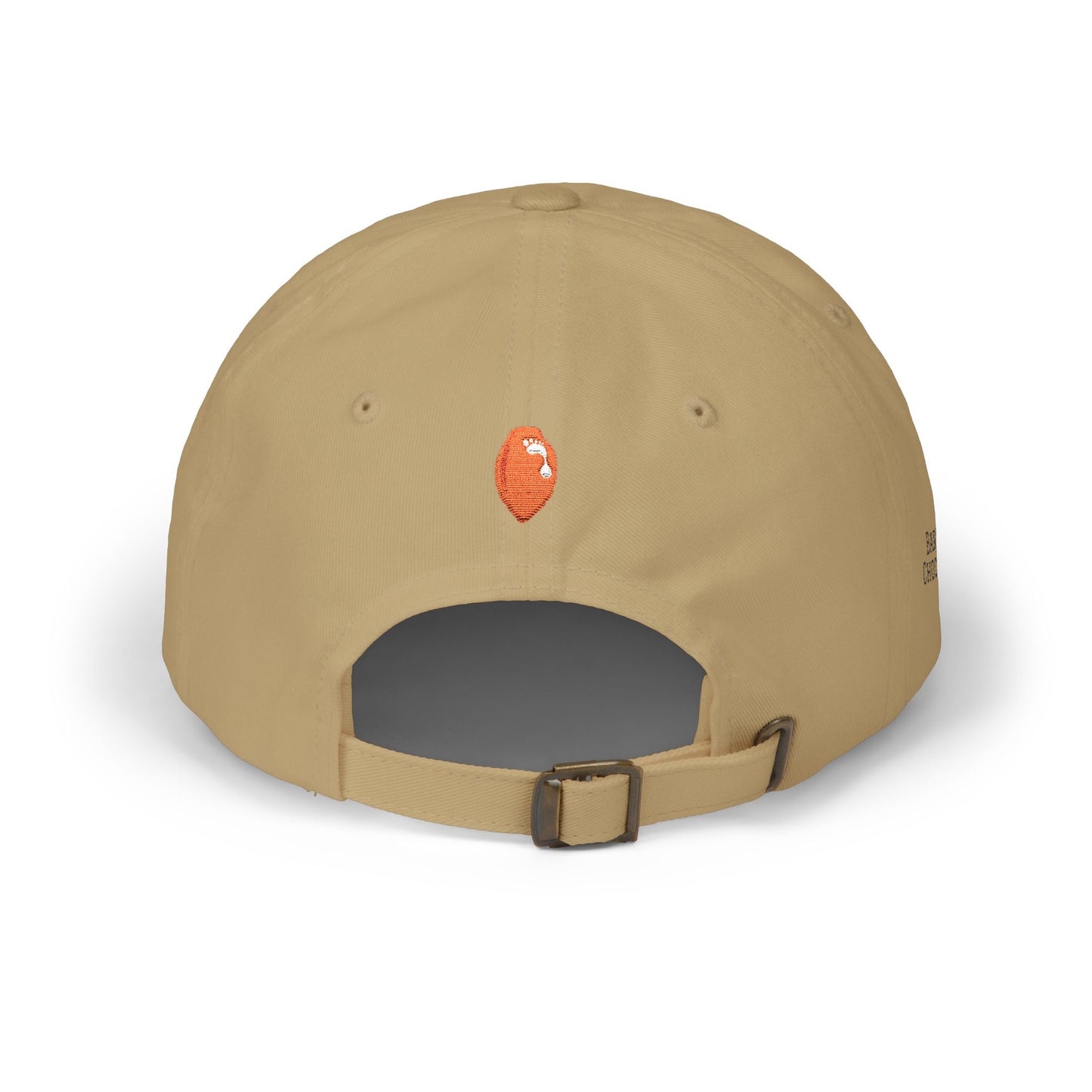 Chocolate Embroidered Dad Cap