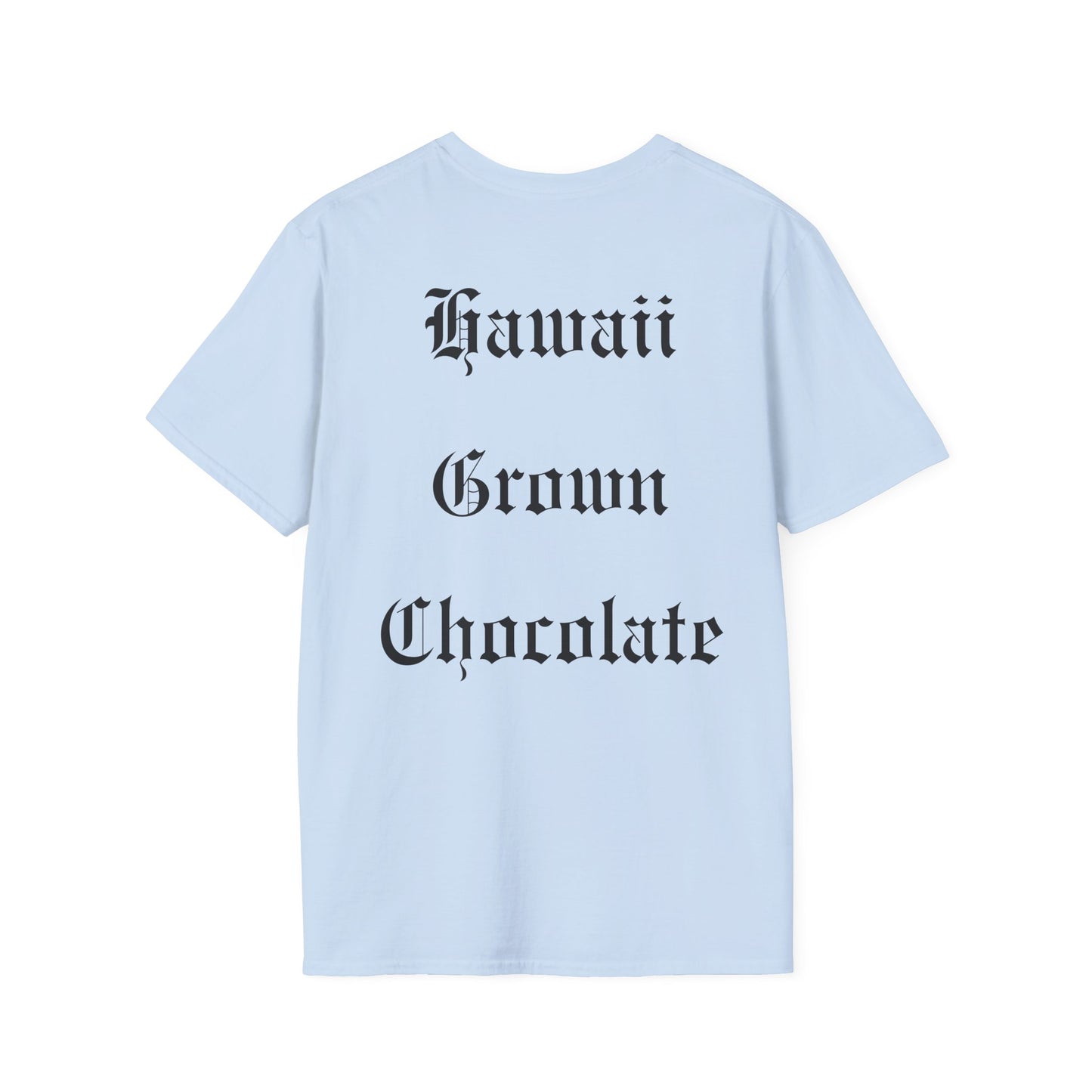 Old English Barefoot Chocolatini -- Hawaii Grown Chocolate Tee