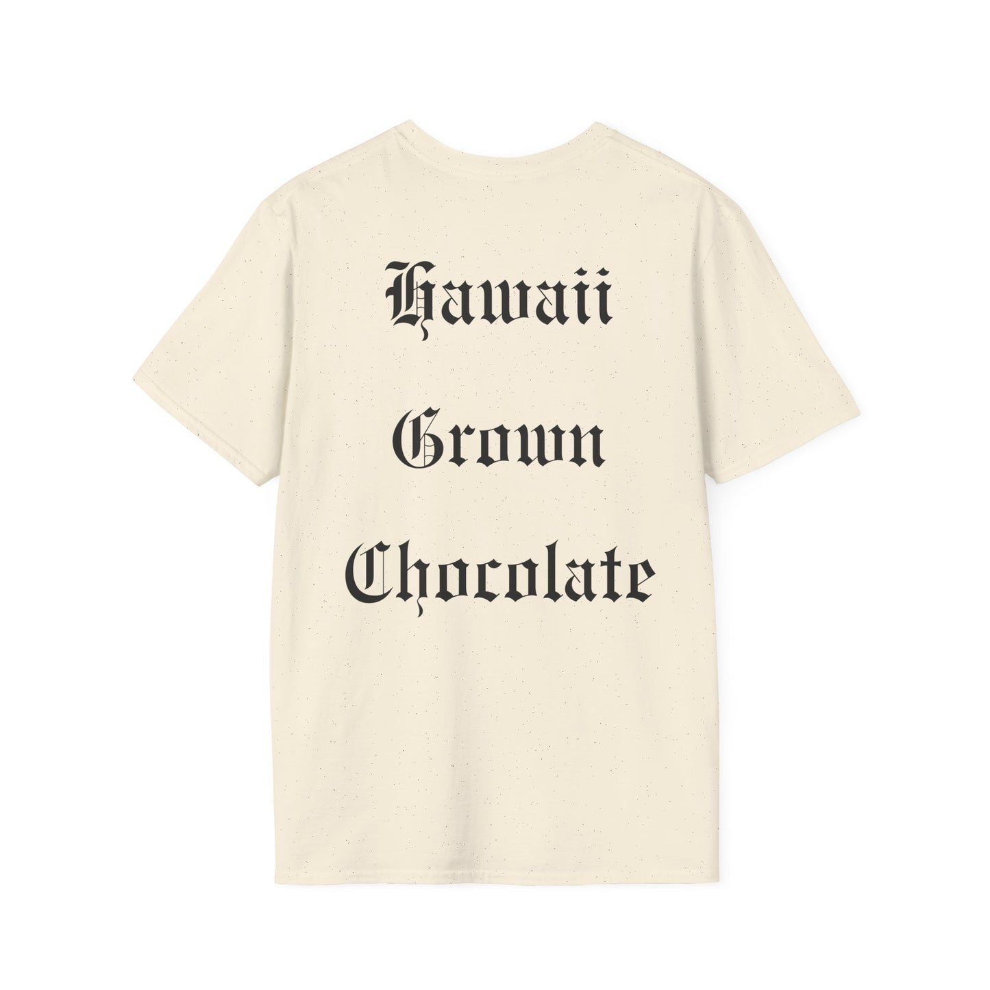 Old English Barefoot Chocolatini -- Hawaii Grown Chocolate Tee