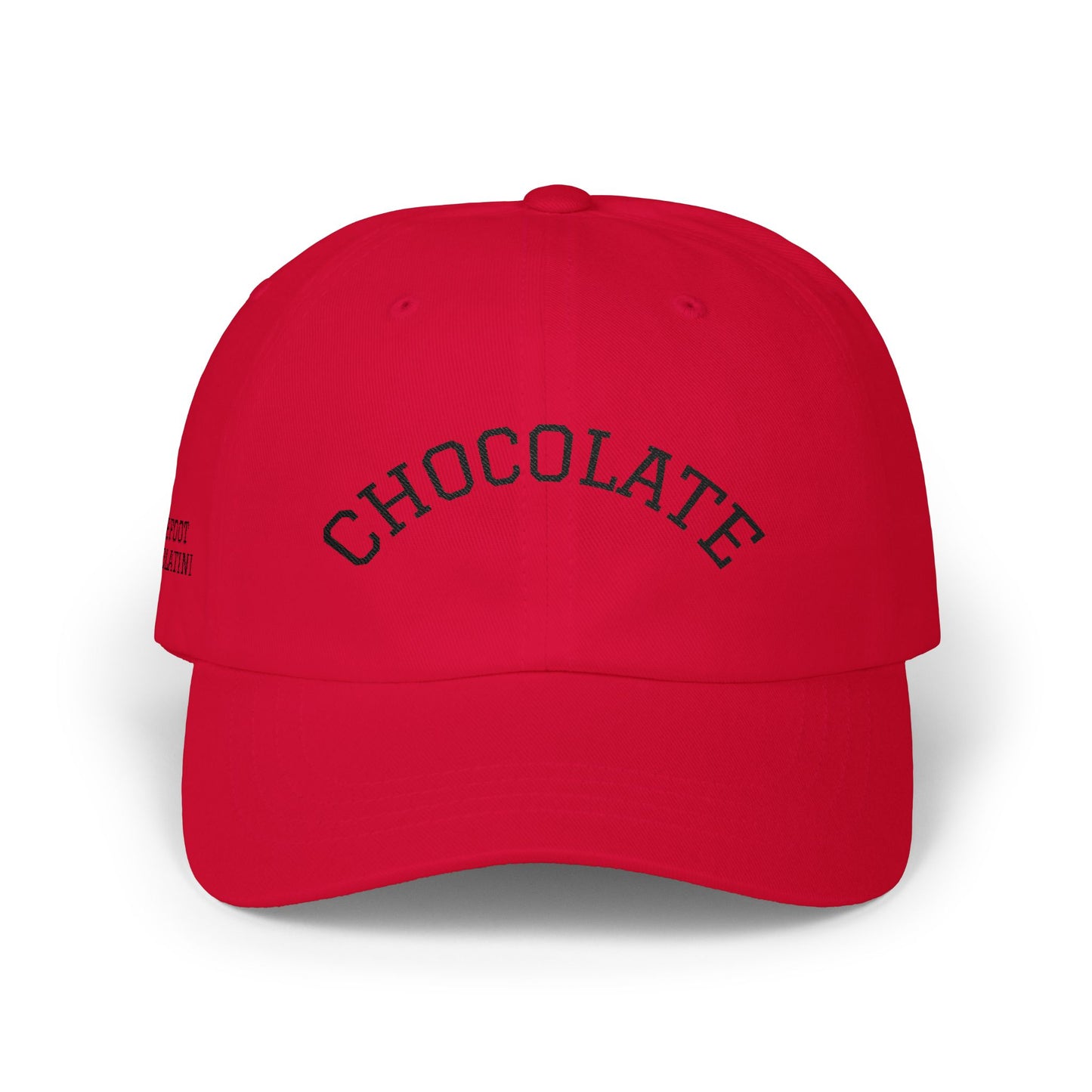 Chocolate Embroidered Dad Cap