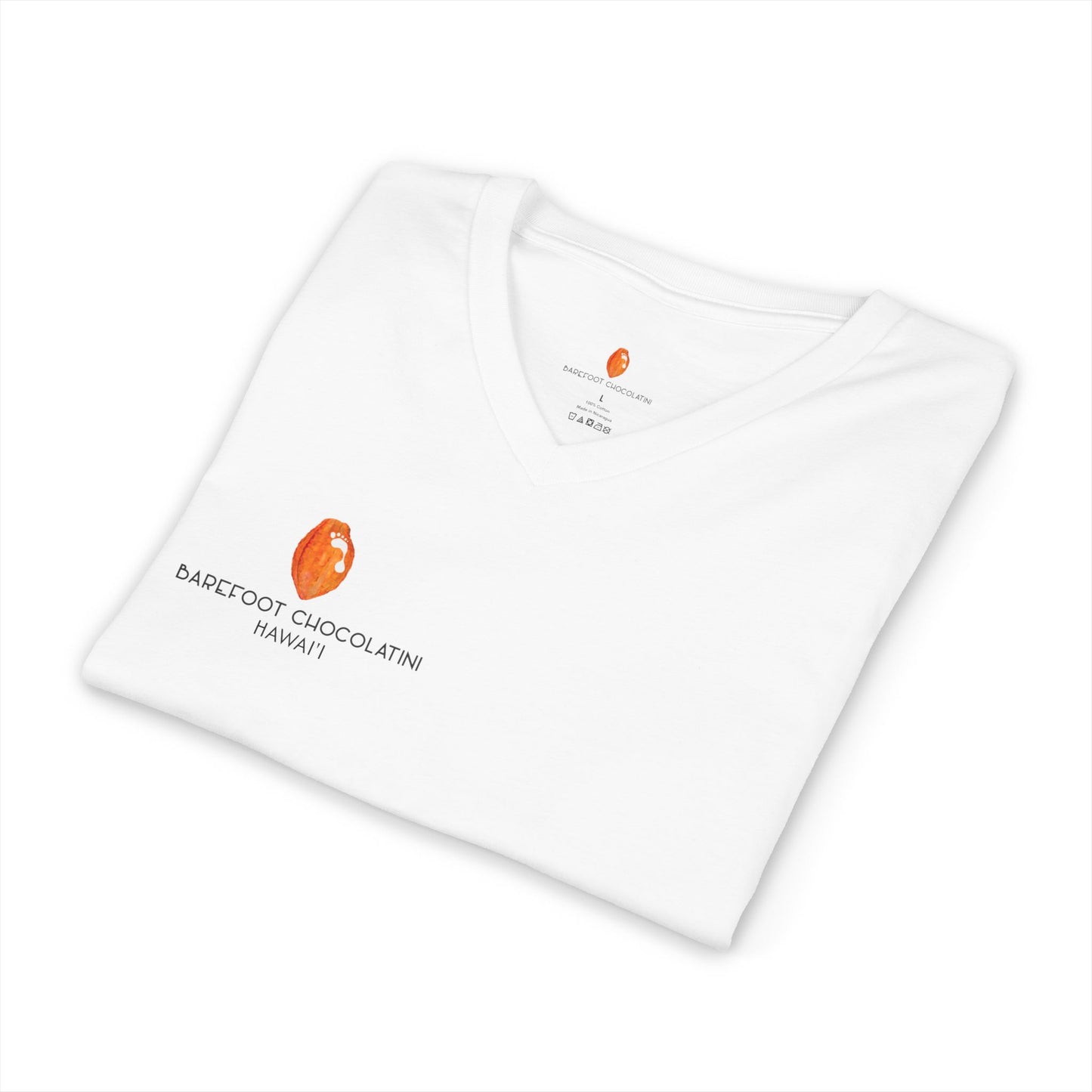 Barefoot Chocolatini Hawaii V-Neck Tee