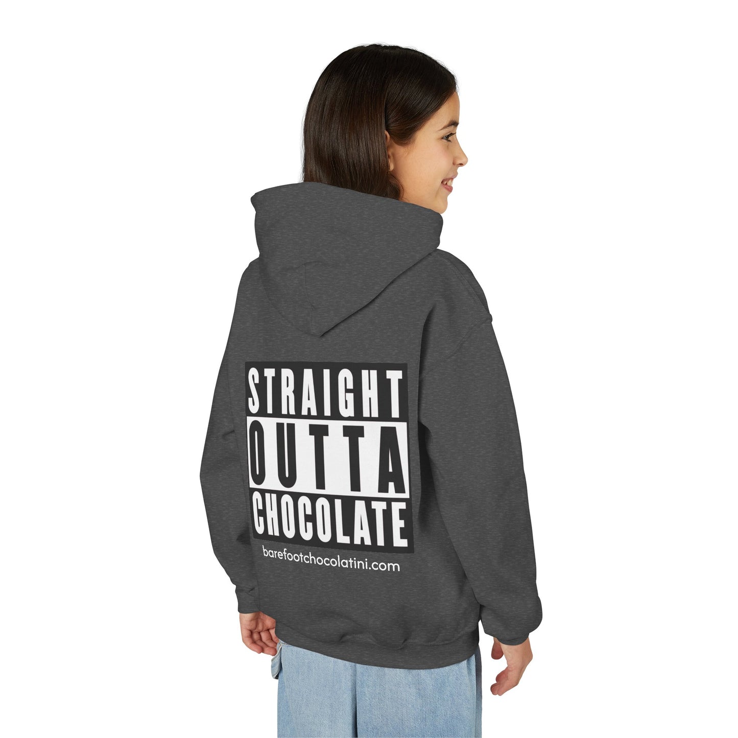 Straight Outta Chocolate Youth Hooded Sweatshirt