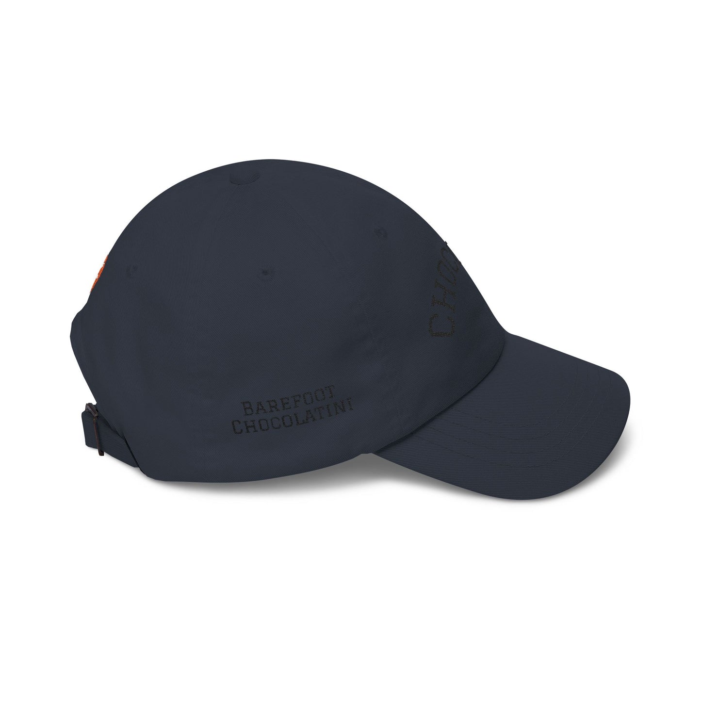 Chocolate Embroidered Dad Cap