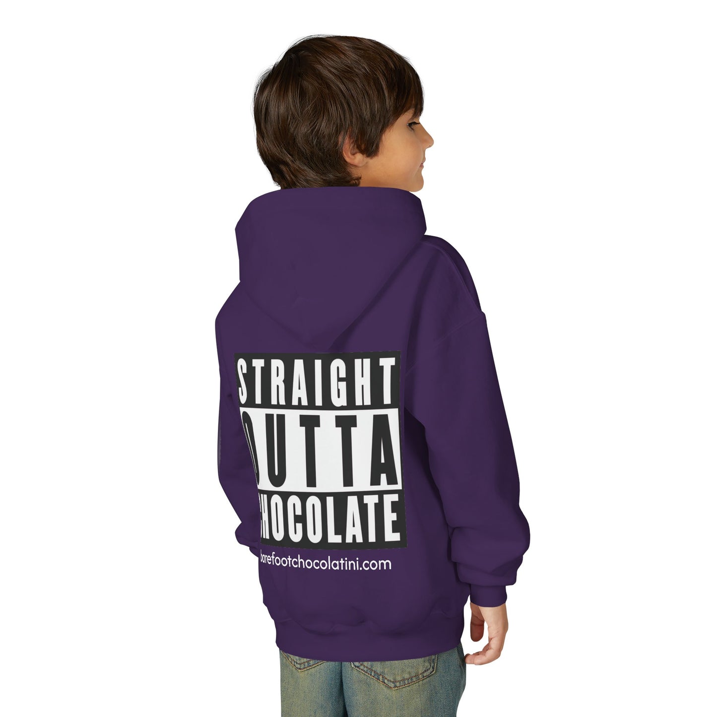 Straight Outta Chocolate Youth Hooded Sweatshirt
