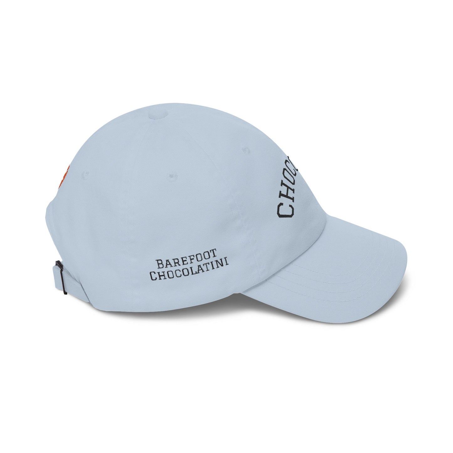 Chocolate Embroidered Dad Cap