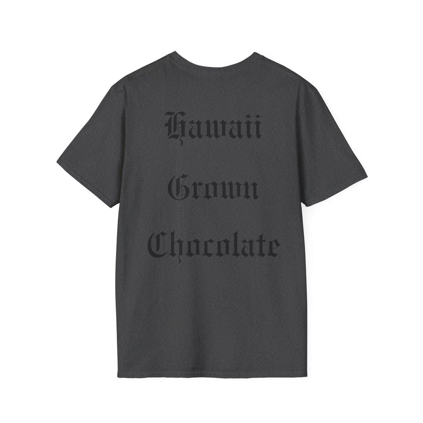 Old English Barefoot Chocolatini -- Hawaii Grown Chocolate Tee