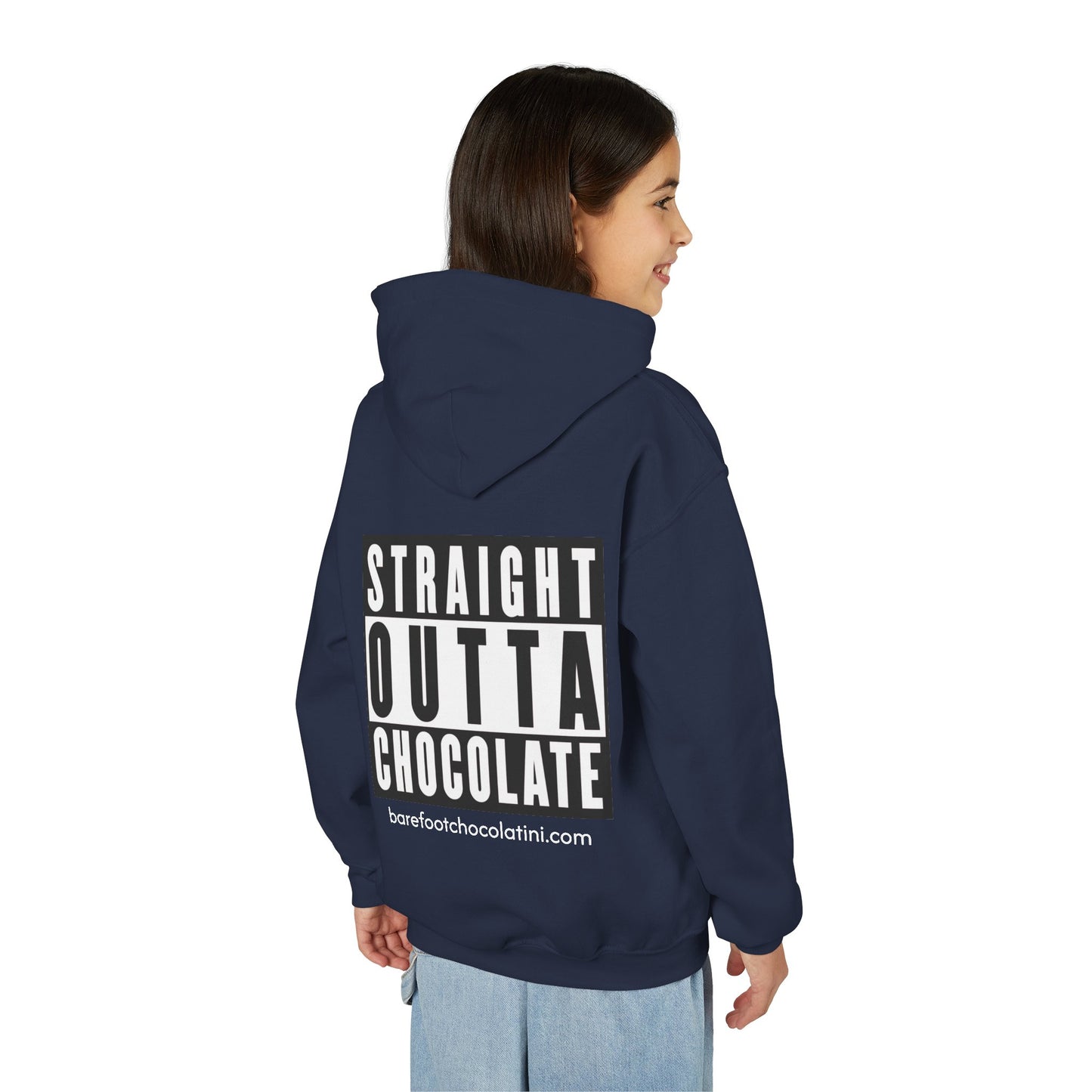 Straight Outta Chocolate Youth Hooded Sweatshirt