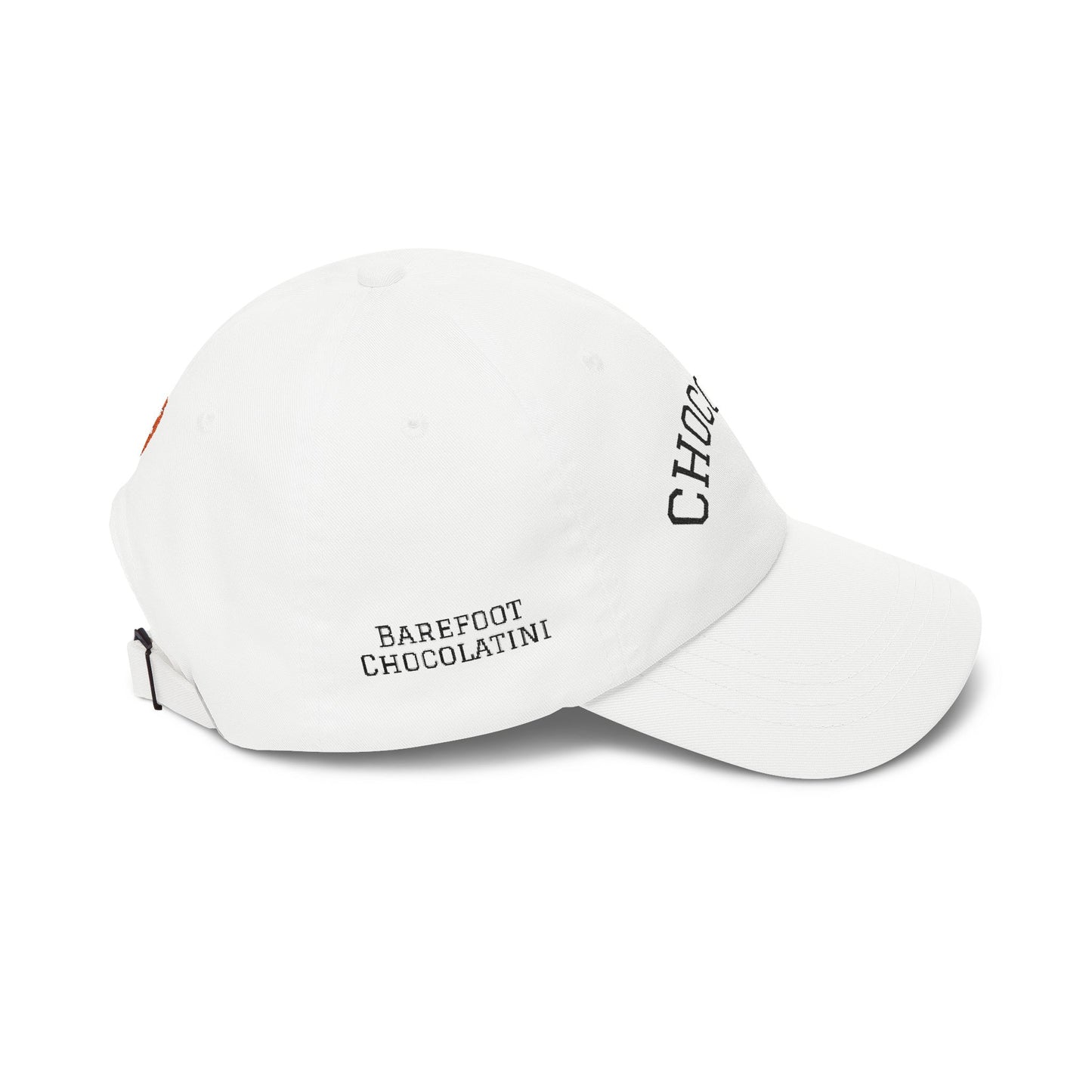 Chocolate Embroidered Dad Cap
