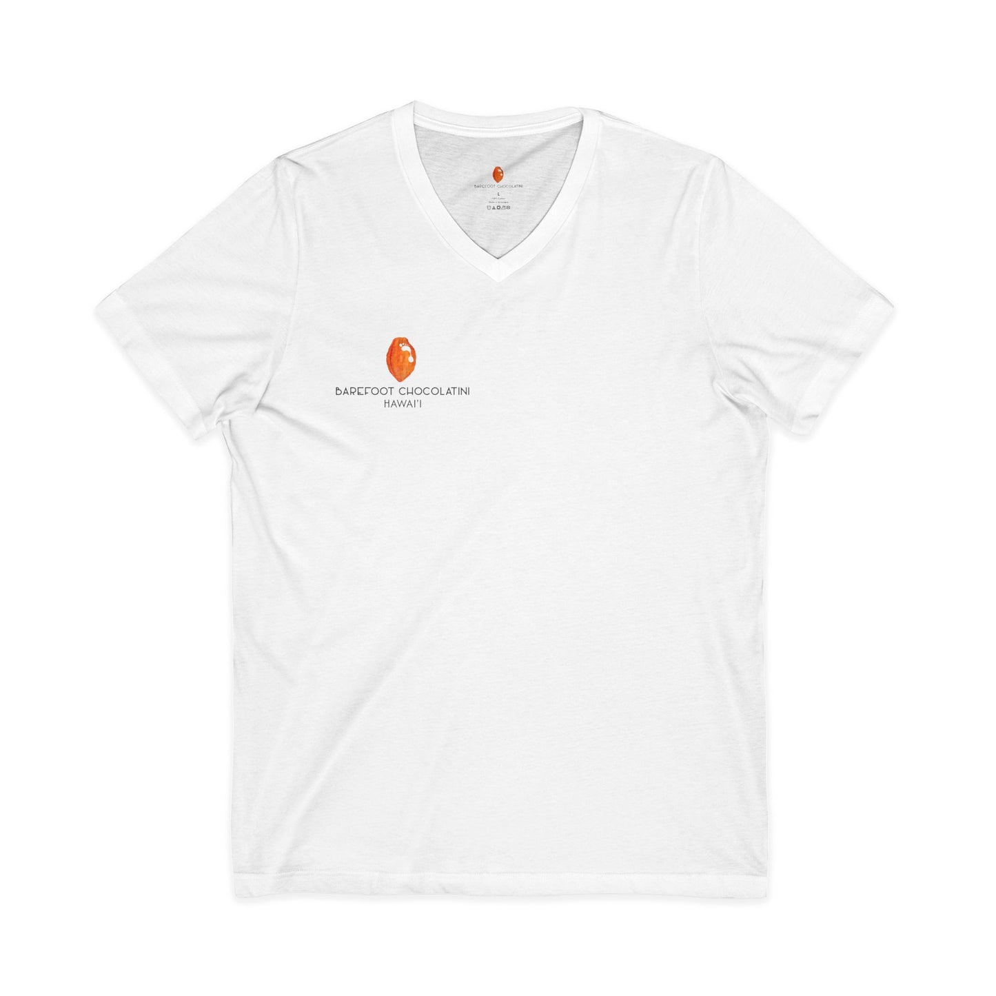 Barefoot Chocolatini Hawaii V-Neck Tee