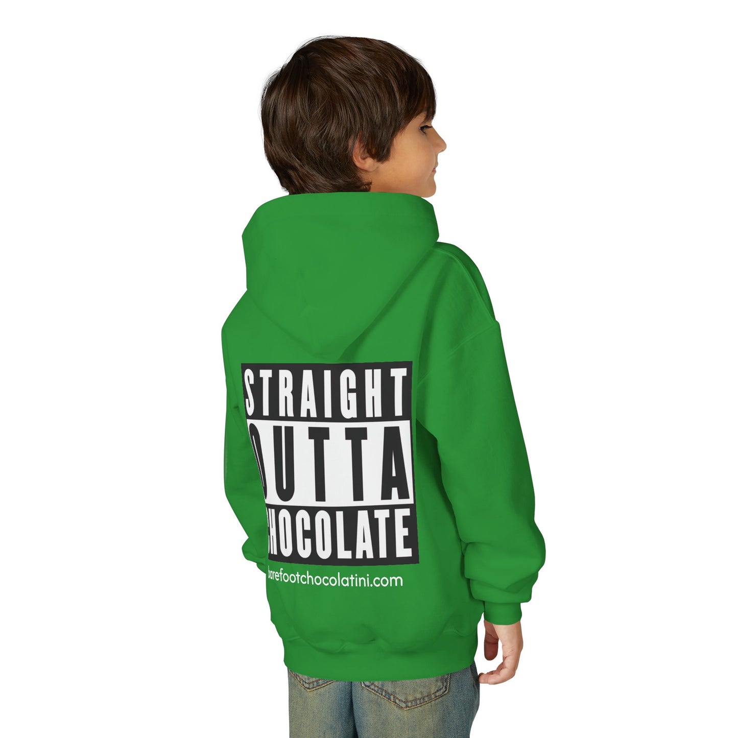 Straight Outta Chocolate Youth Hooded Sweatshirt